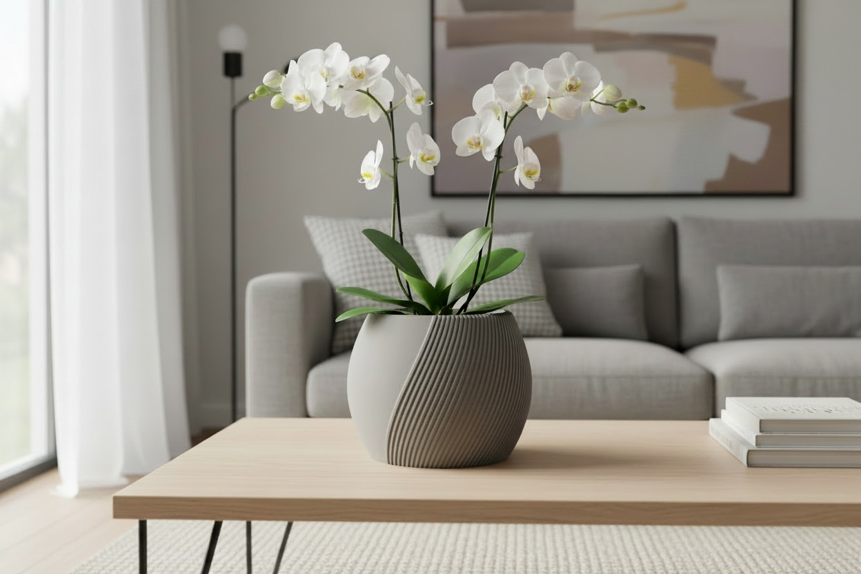 Vaso orchidea Mezzaluna